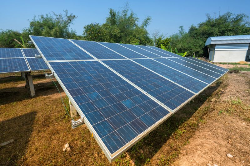 Home Solar Panels Installation detail