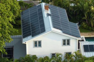 Solar Panel System on Roof